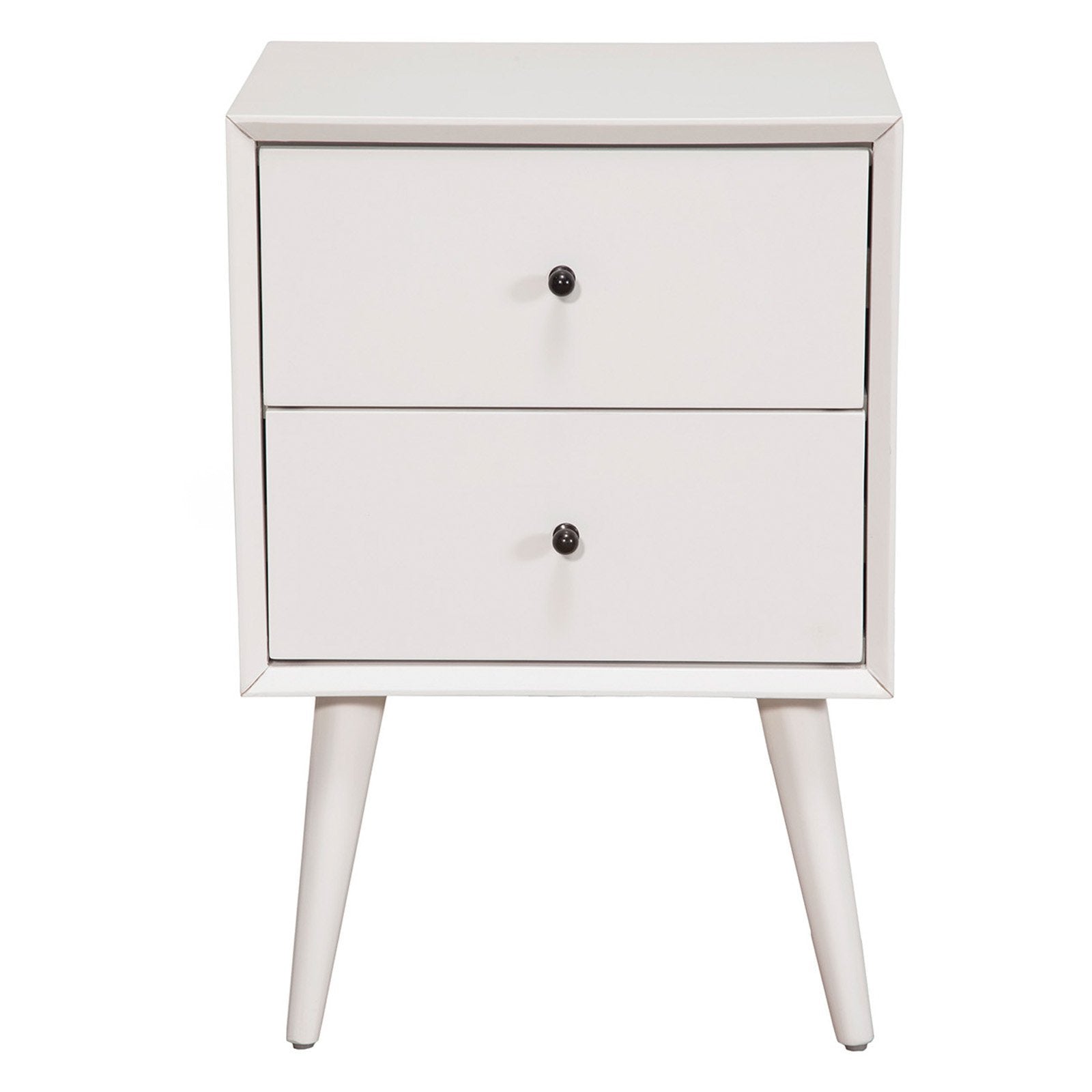 Furniture Flynn Nightstand, 18" W x 15" D x 26" H, Acorn