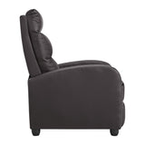 Recliner Chair for Adults Push Back Armchair Home Theater Seating with Lumbar Support