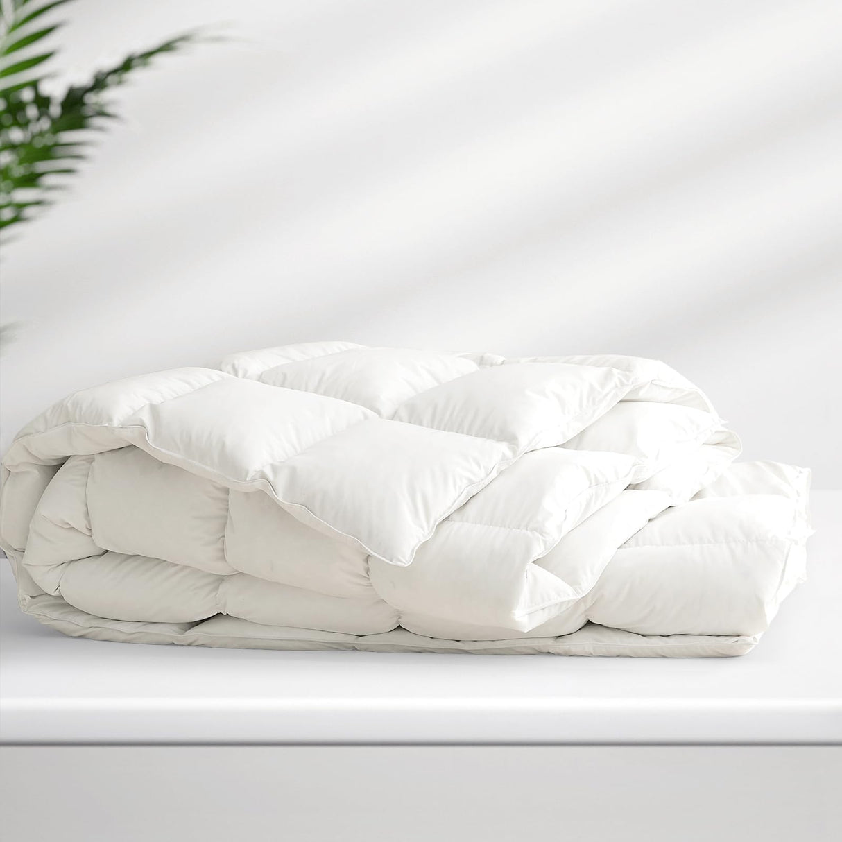 Down Comforter Queen Size - Down Duvet Insert Queen, Luxurious Hotel Bedding