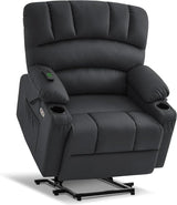 Power Lift Recliner Chair Sofa with Massage and Heat for Big Elderly People