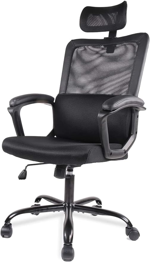 Home Office Desk Chair, Ergonomic Computer Managerial Executive Chairs High-Back Work