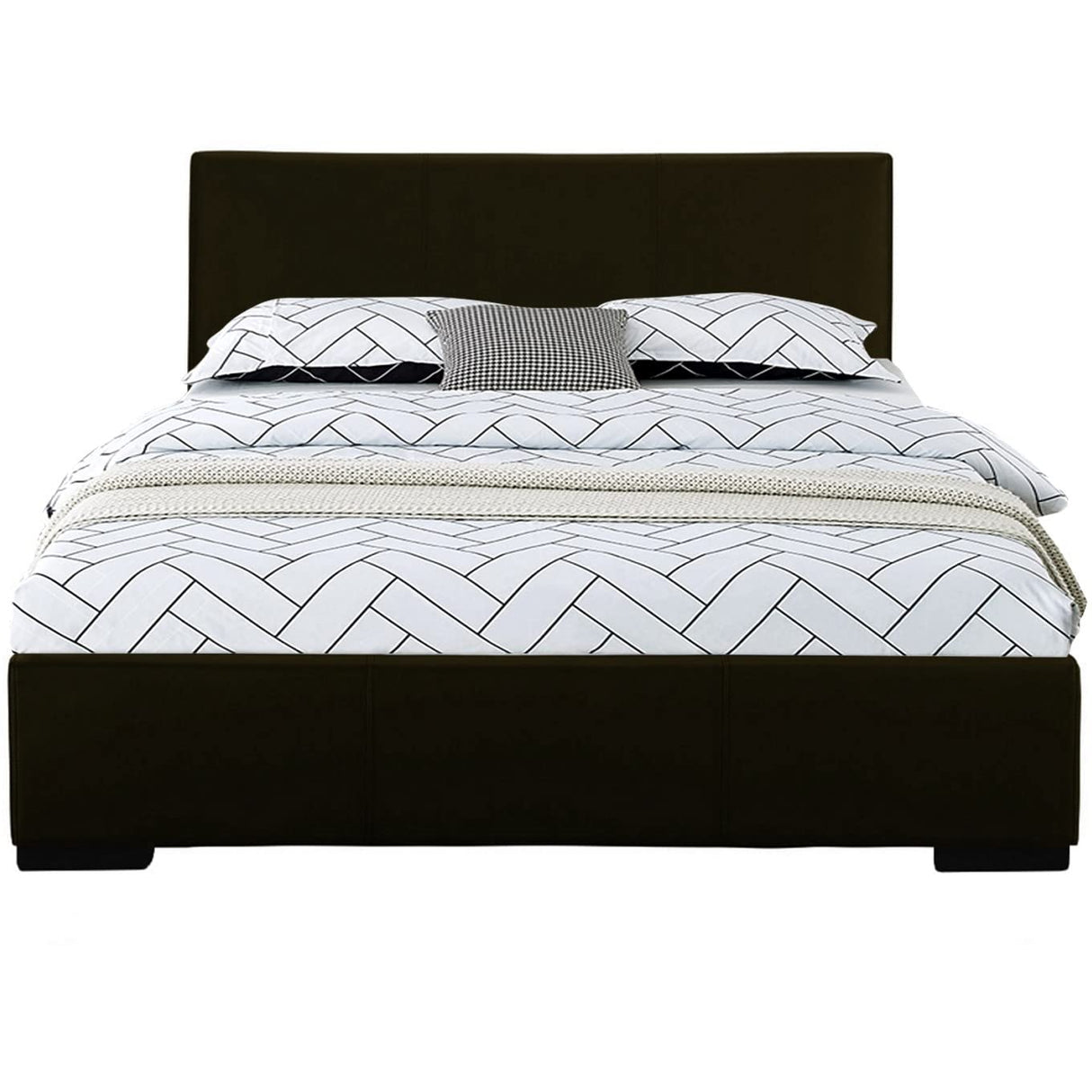 Black Platform King Bed