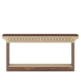 70.9-Inch Farmhouse Console Table: Wood Extra Long Sofa Table Behind Couch Table,