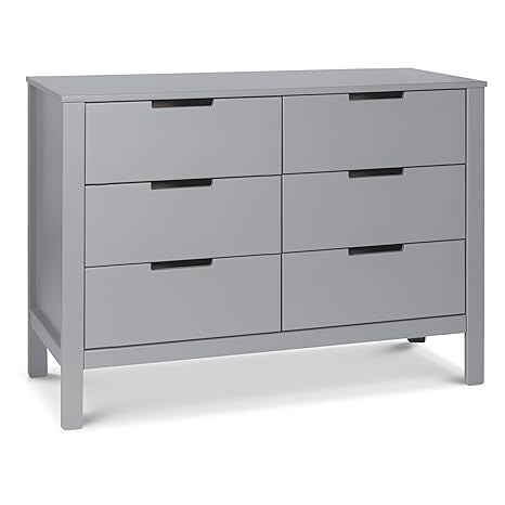 Carter's by DaVinci Double Colby 6-Drawer Dresser, Washed Natural