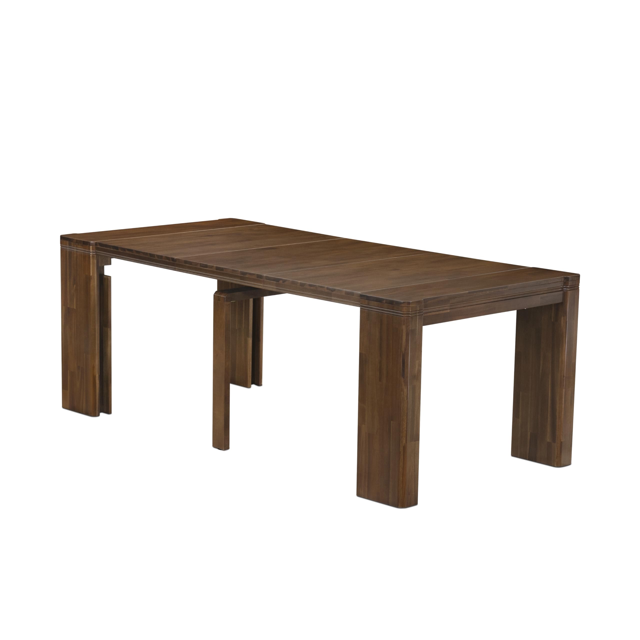 10-Piece Modern Dining Table Set with Coffee Table, Chairs & Bench