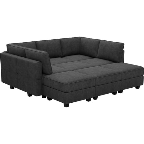 Sectional Sleeper Oversized Sleeper Couch Convertible Sectional Sofa Bed Set