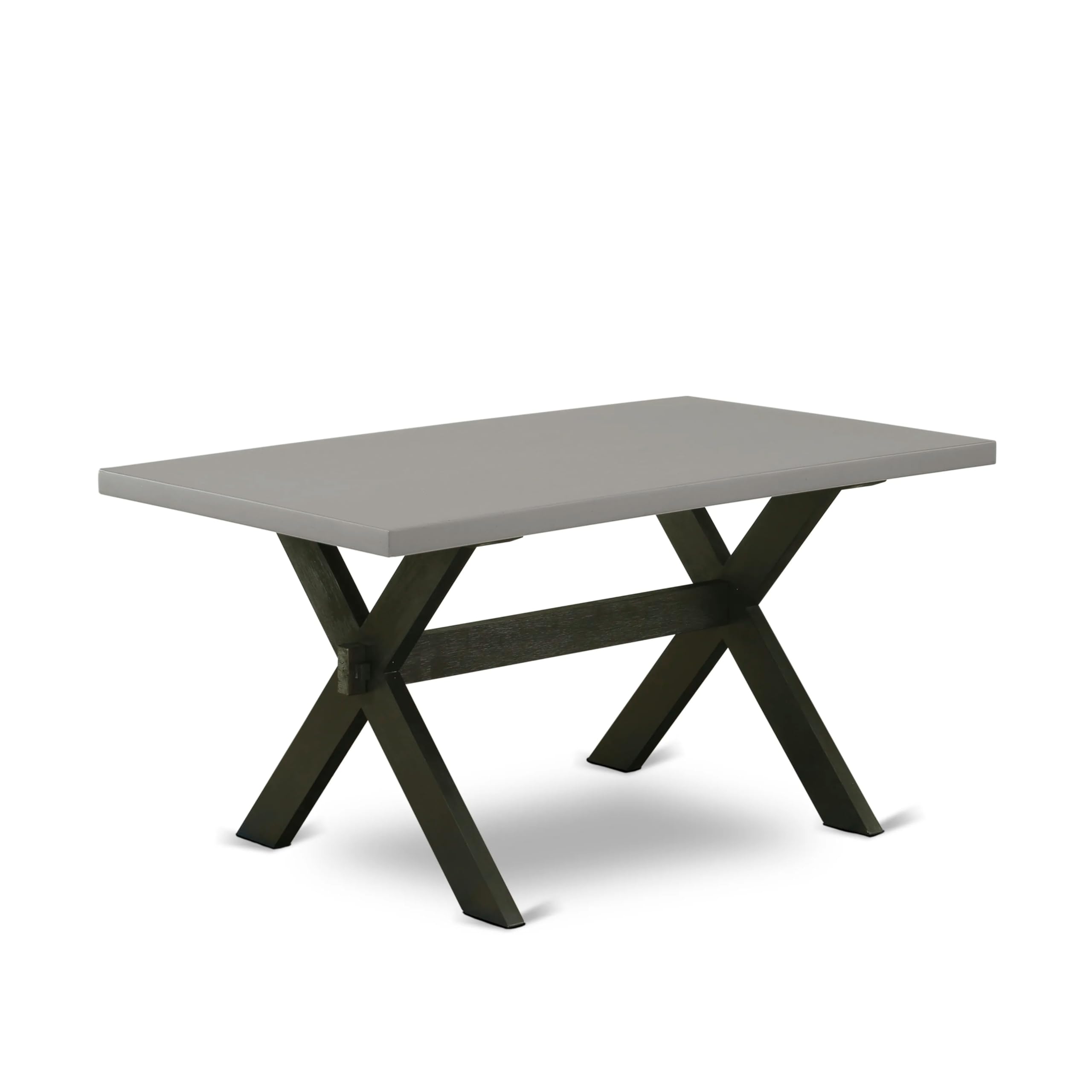 X696X2630-5 - 5-piece dining room set consists of a dinner table with Cement top and 4