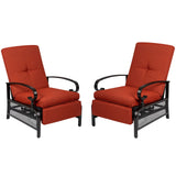 Outdoor Lounge Chair Set of 2.