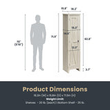 Evolution Farmington Storage Cabinet, 18" Wide