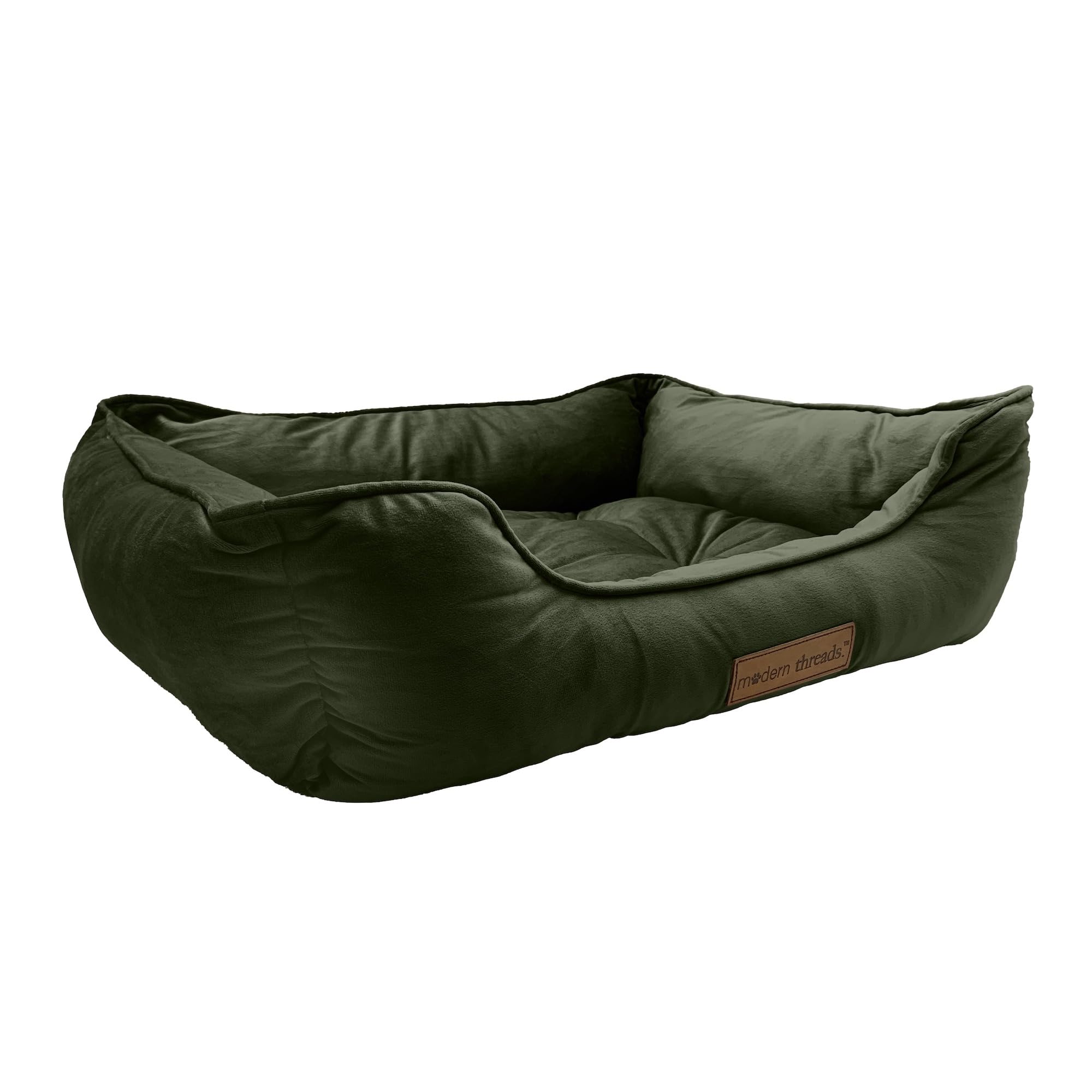 Luxury Dog Bed - Comfortable Tufted Velvet Cushion for Small to Large Dogs