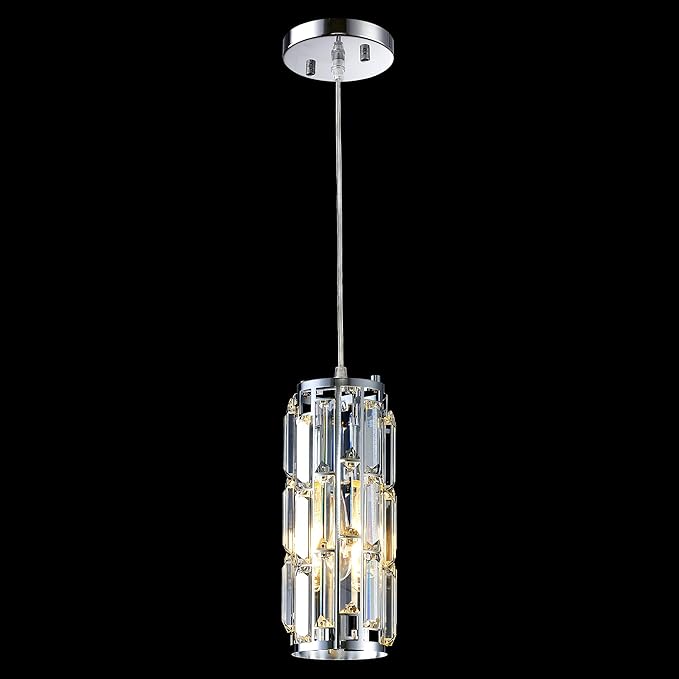 2 Pendant lamp Modern Pendant lamp, Mini Crystal Pendant lamp