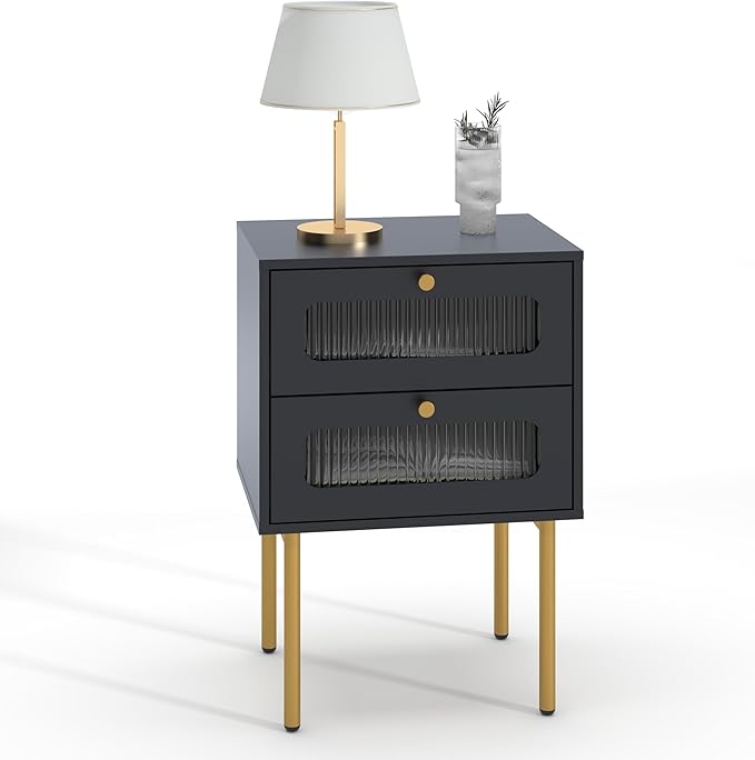 Modern Beside Table with Storage Drawer
