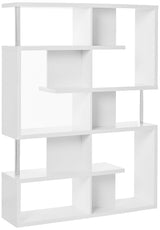 Bookcase White and Chrome