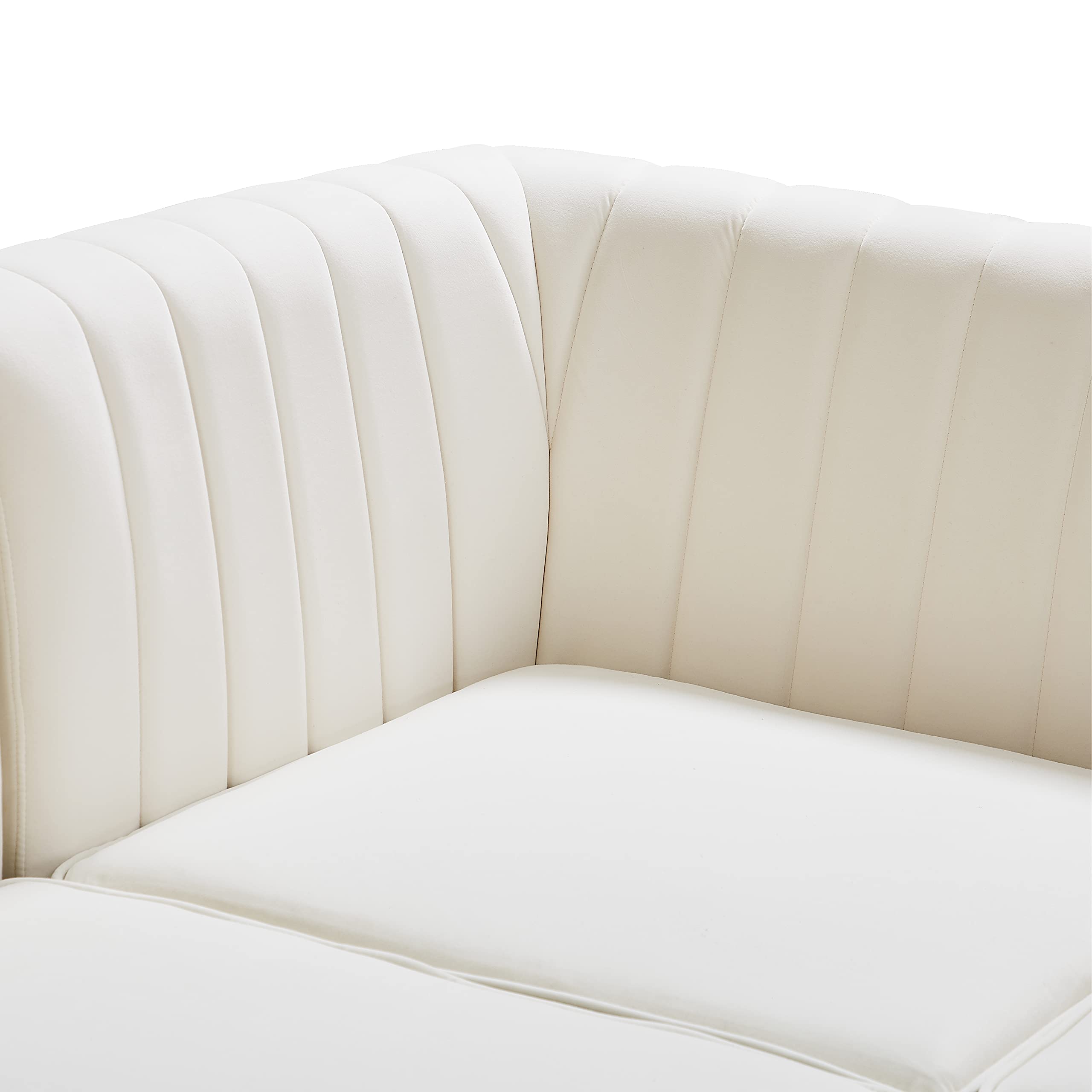 Contemporary Velvet Upholstered Modular Sectional