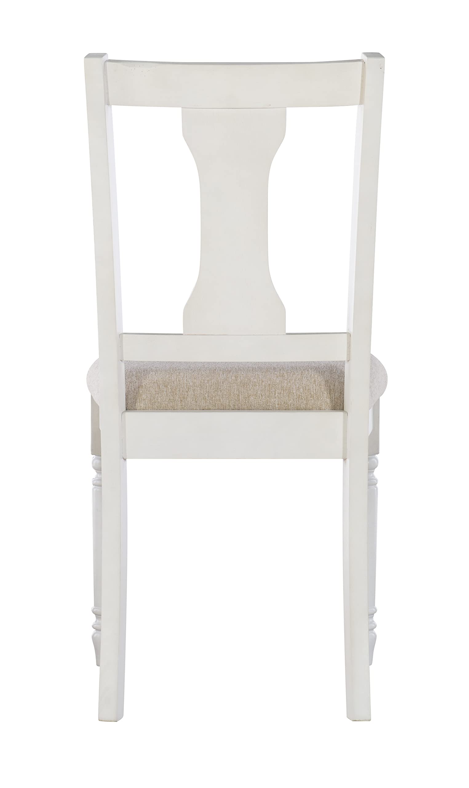 Six Piece Set, White & Honey Brown