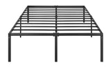 Heavy Duty 18inch Queen Size Metal Platform Bed Frame with Ample Storage