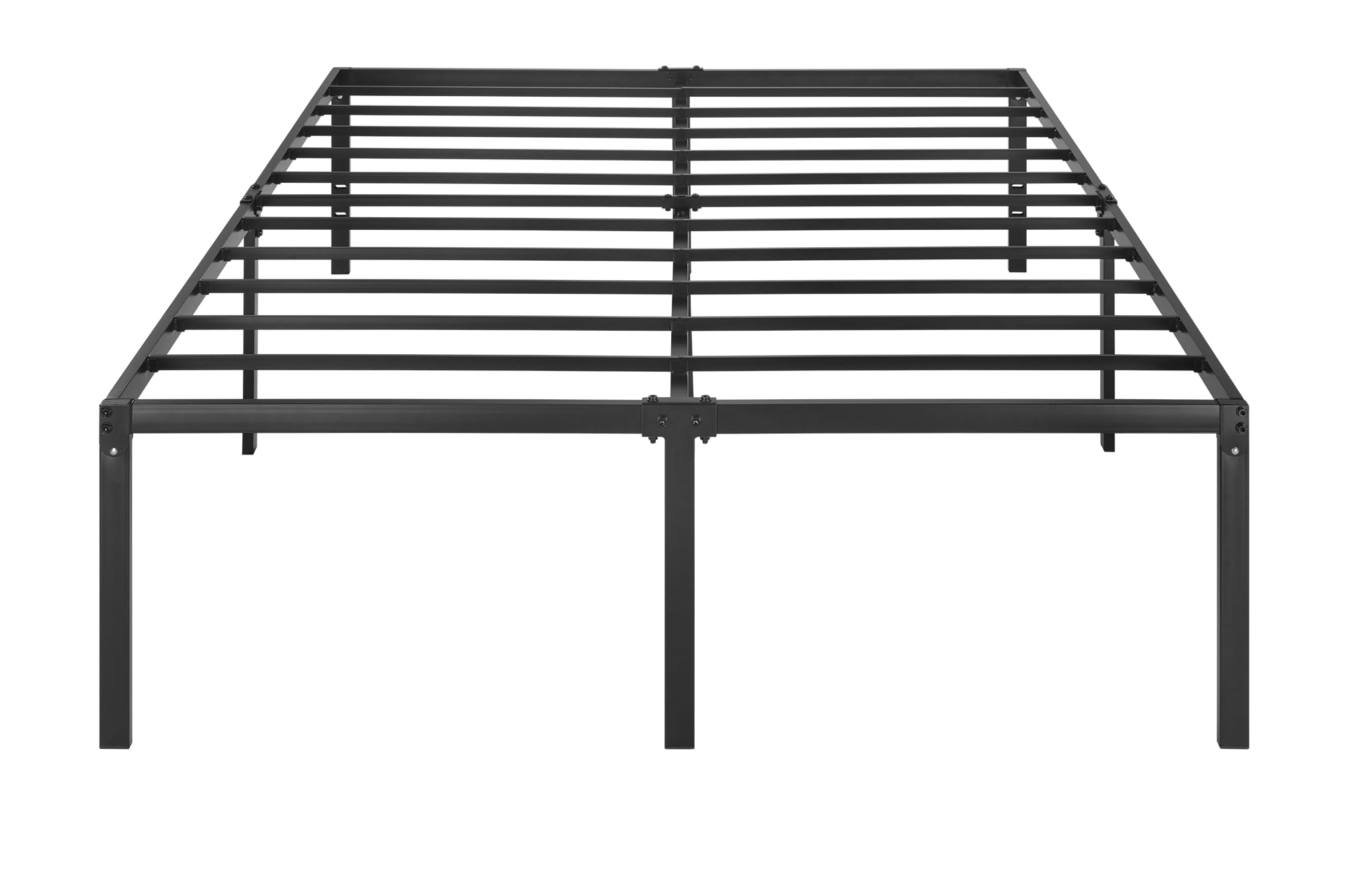 Heavy Duty 18inch Queen Size Metal Platform Bed Frame with Ample Storage