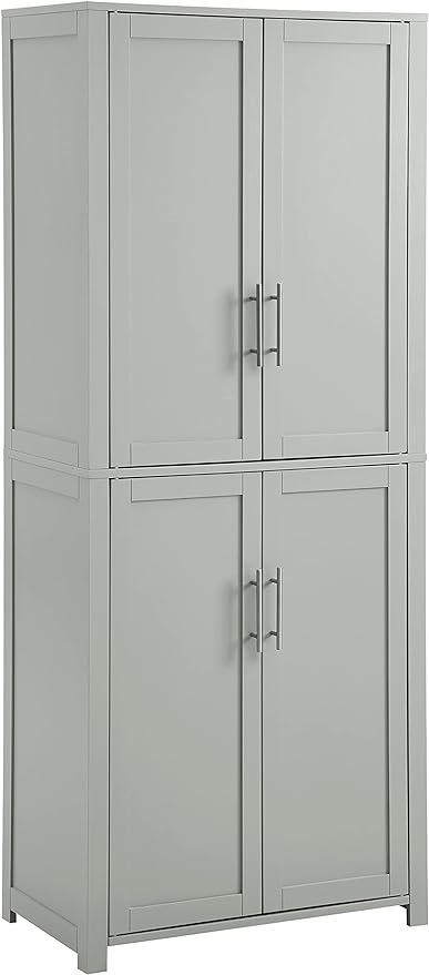 Savannah Tall Pantry, White