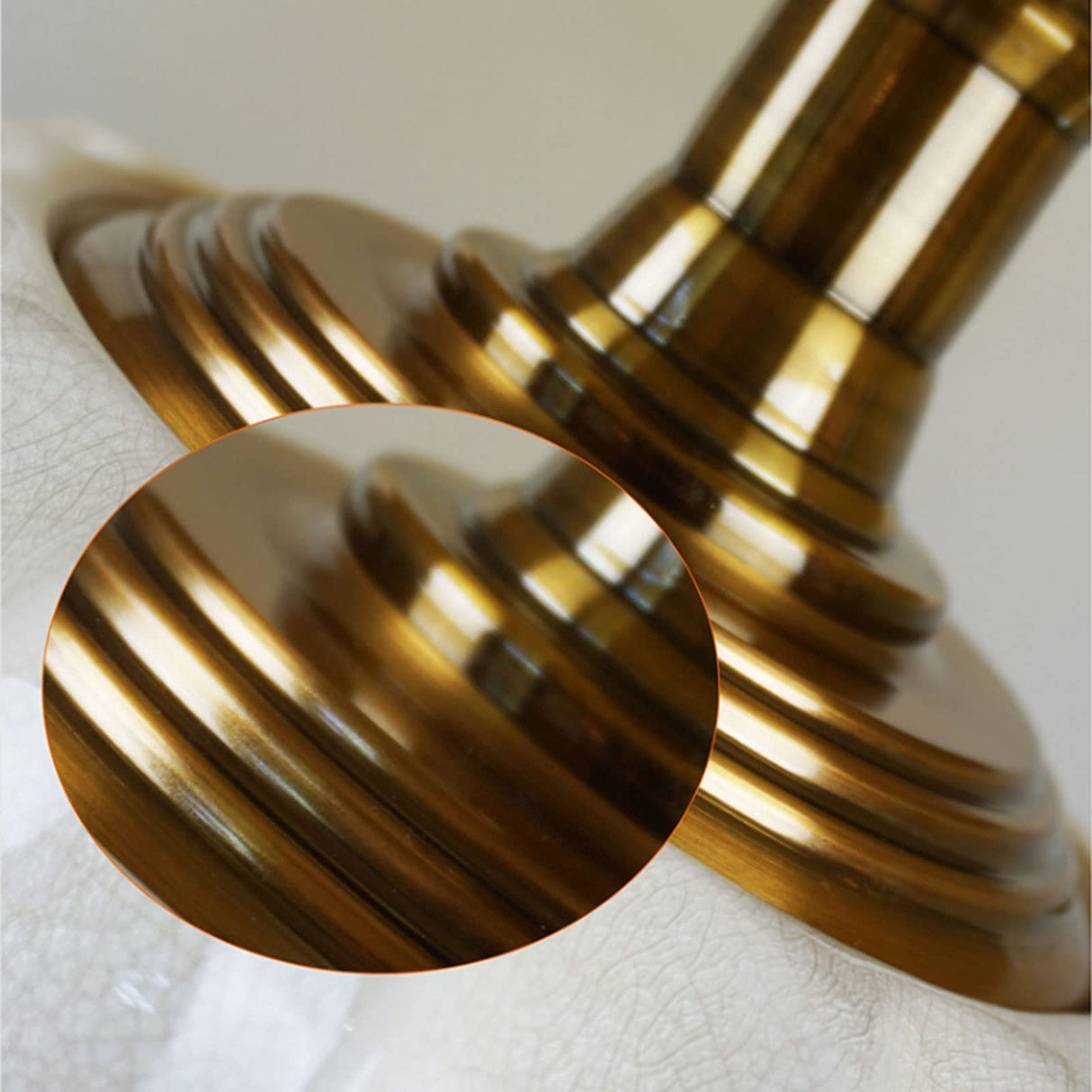 Desk Lamp Modern Table Lamp Ceramic Table Lamp with Fabric Shade for Living Room，