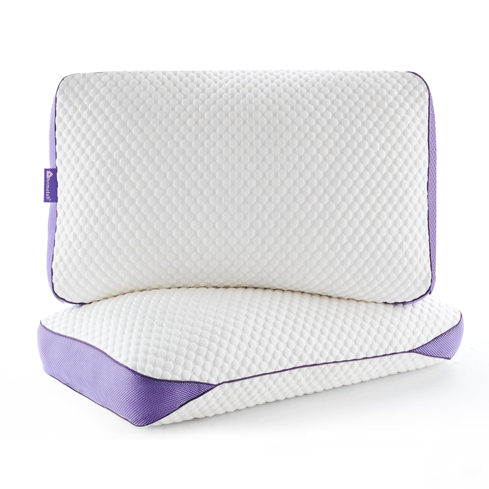 Adjustable Shredded Memory Foam Pillows King Size, Cooling Bed Pillows