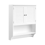 Wall-Mounted Bathroom Organizer - Medicine Cabinet or Over-the-Toilet Storage