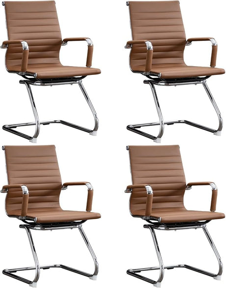 Office Guest Reception Chair Set of 2, Conference Room Chairs Waiting Room Chairs