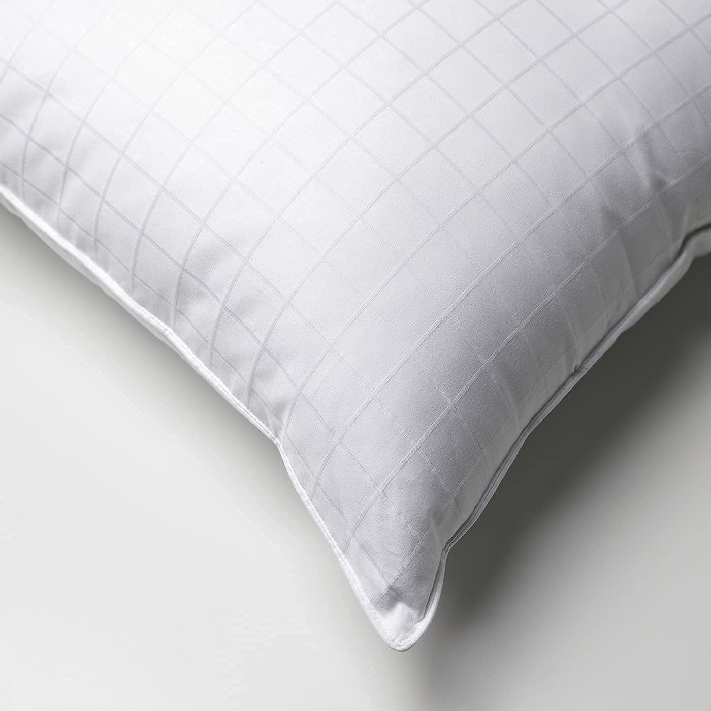 Sobella King Size Bed Pillow | Side Sleeper Pillow for Adults | 300TC, 100% Cotton Case | Soft