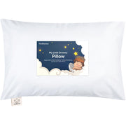 Toddler Pillow with Pillowcase - 13x18 My Little Dreamy Kids Travel Bed Pillows for Sleeping
