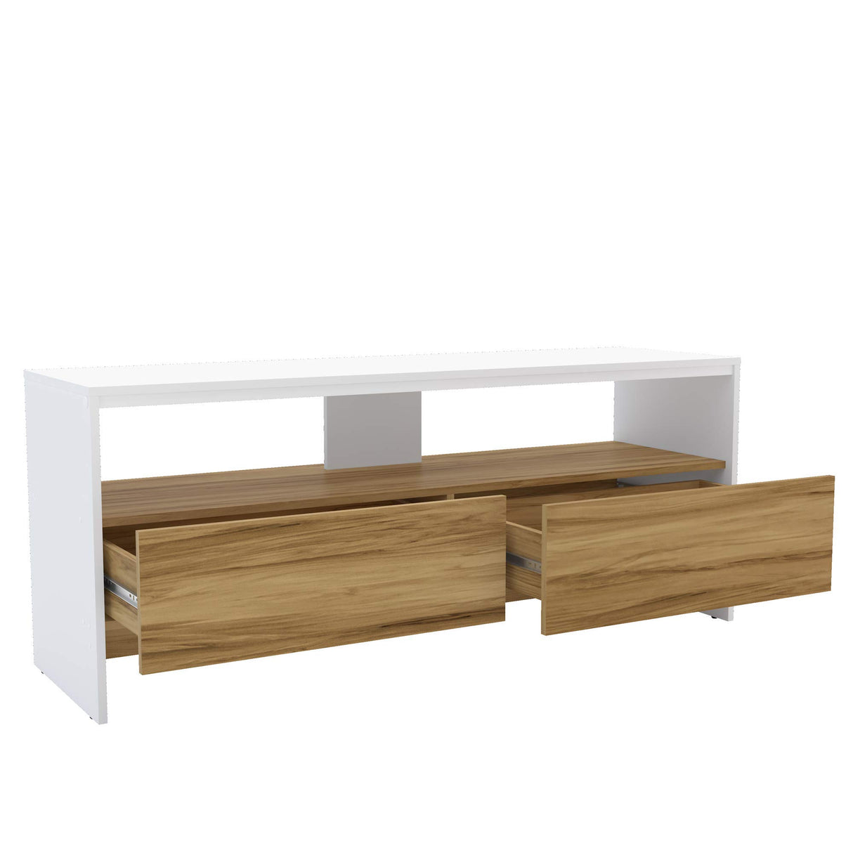 Portland TV Stand, TV Stands for Living Room, Fits TVs Up to 70 Inches, Modern Design