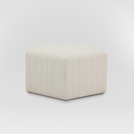 Indy Ottoman Snow