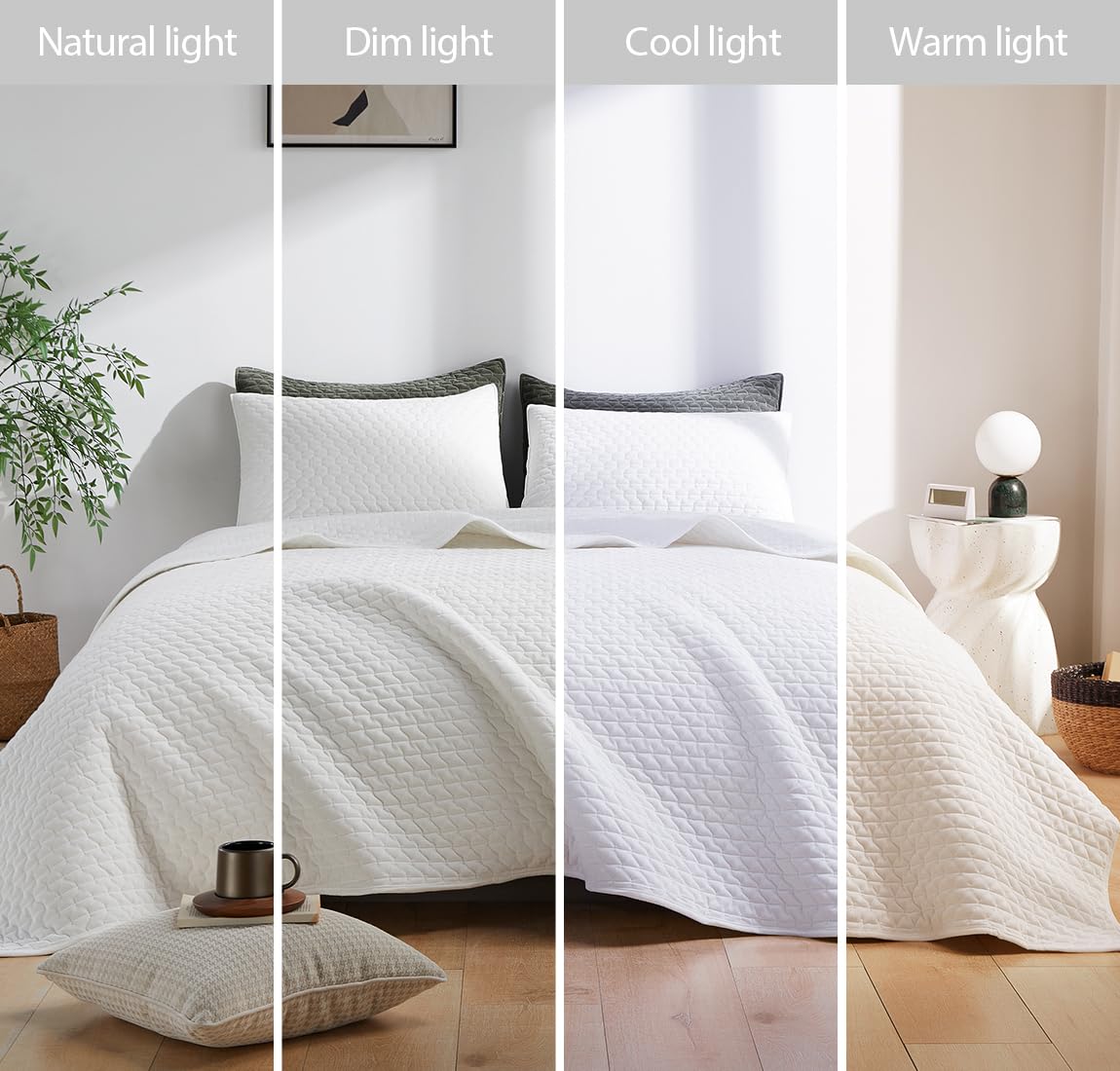 Velvet Quilt Set King Size, Lightweight Velvet Comforter King Set