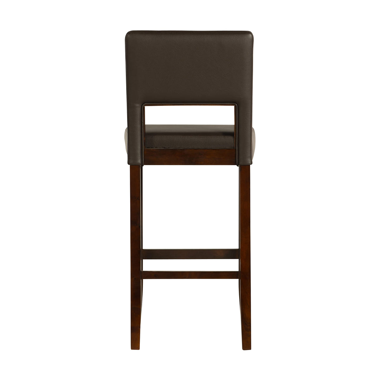 Vega Espresso Brown Barstool, 19" W x 20" D x 44.5" H