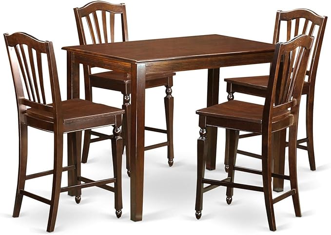 Counter Height Set Includes a Rectangle Kitchen Table