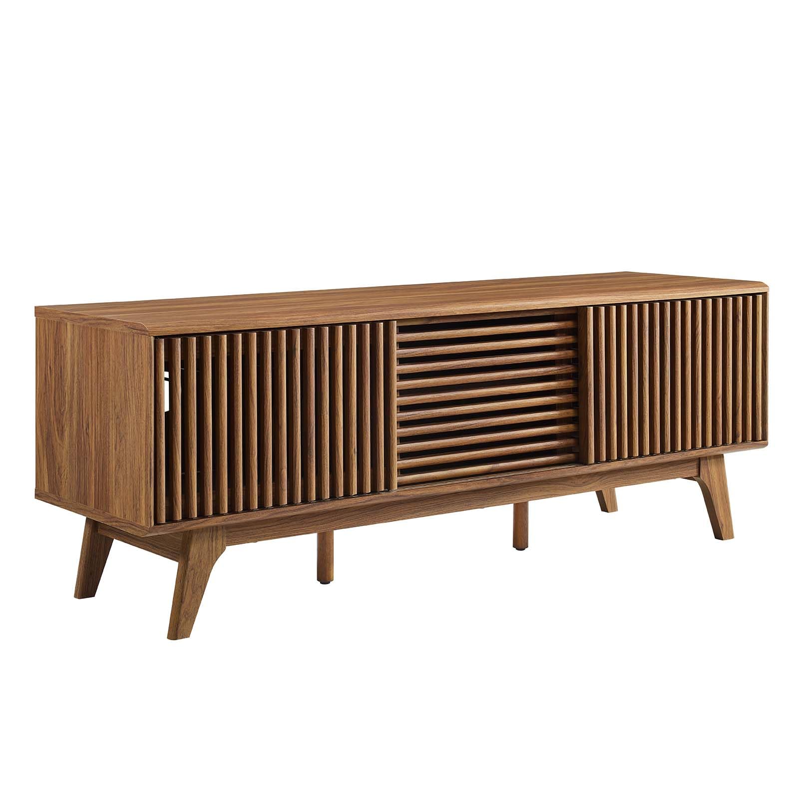 Iterate 59" TV Stand in Walnut