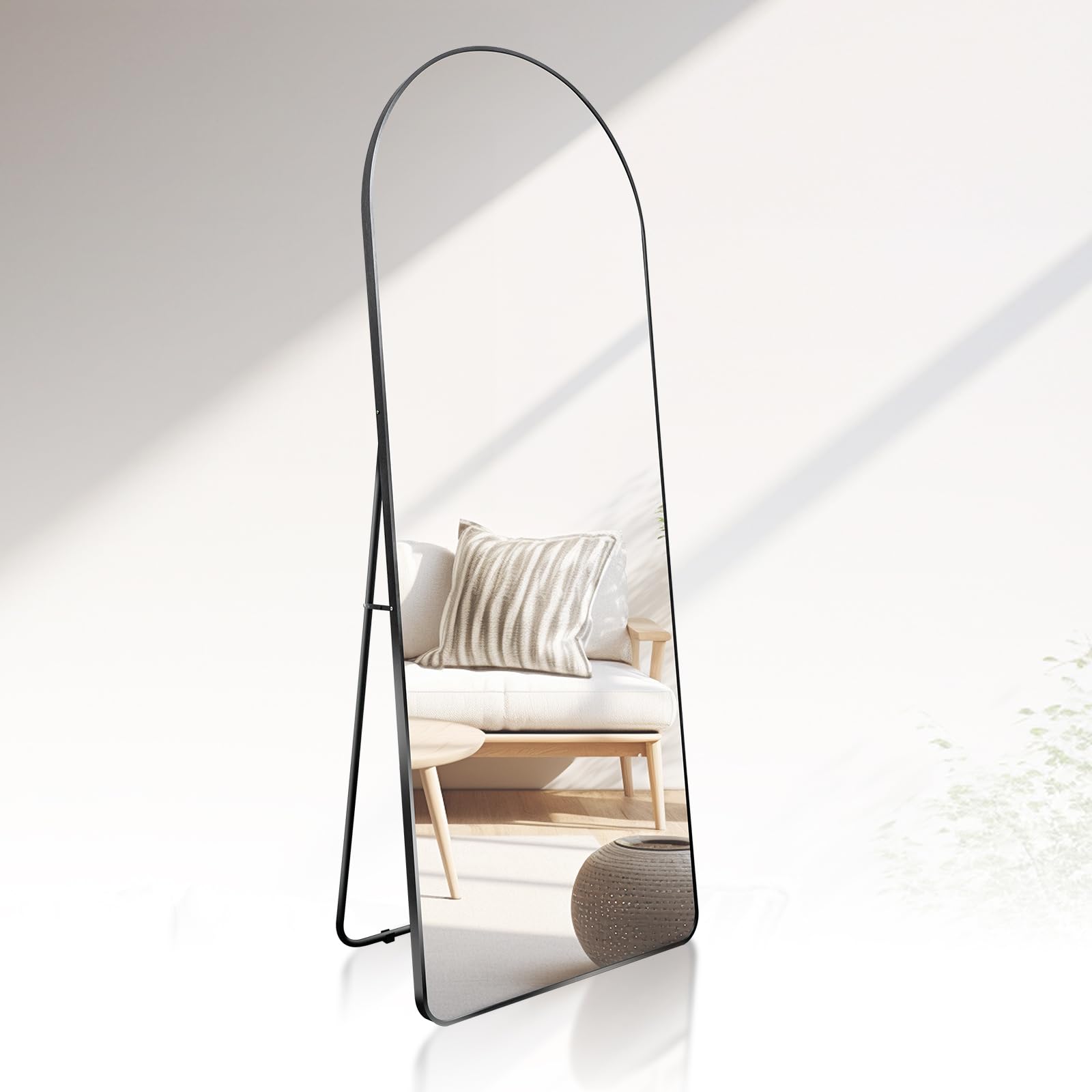 Floor Mirrors Full Length Mirrors  Arched Floor Mirror