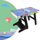 4FT Folding Muliti Sports Game Table, Combo Game Table -Pool Snooker Table