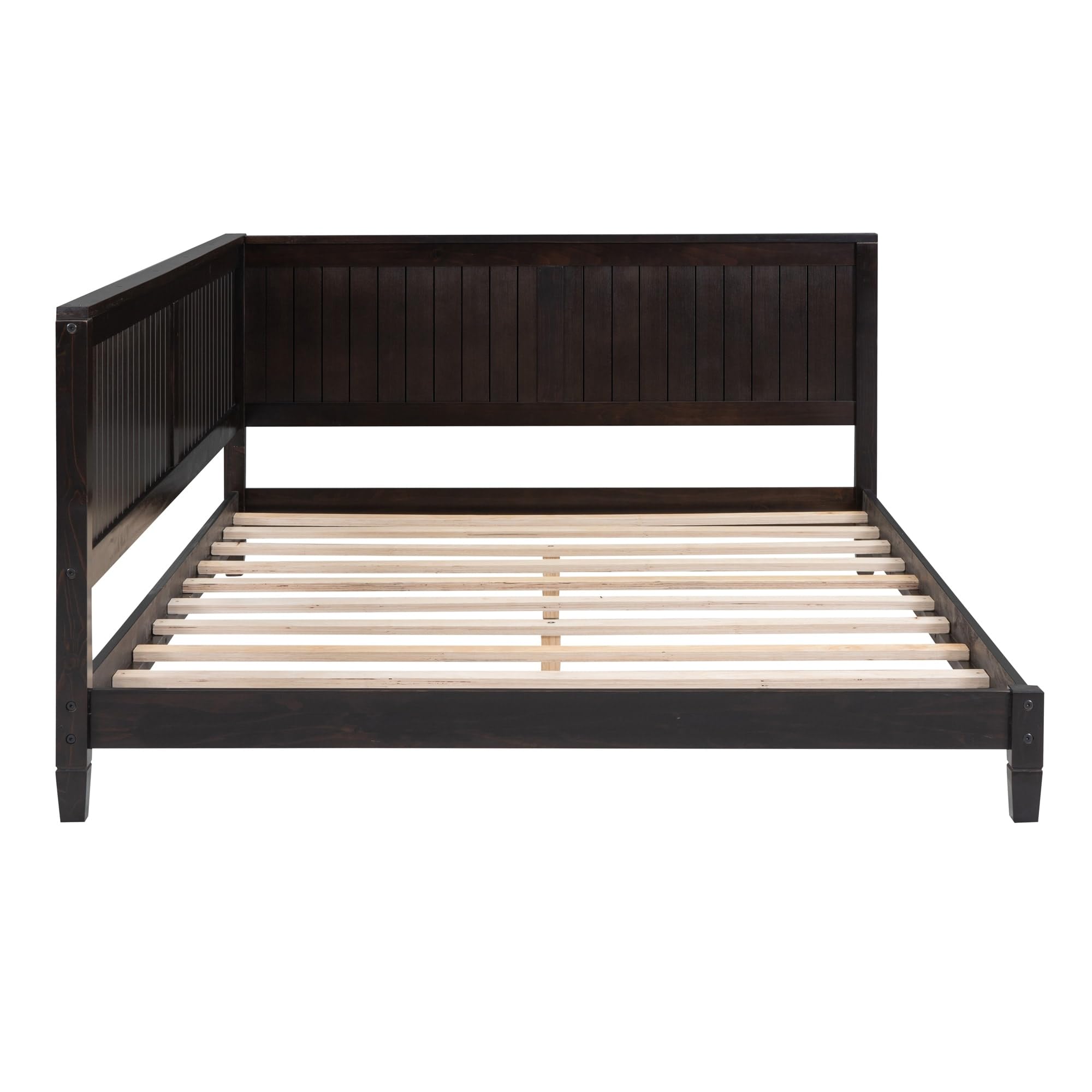 Full Size Daybed/Sofa Bed, Wood Backrest