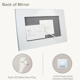 20x28 LED Bathroom Mirror - Anti-Fog Dimmable Backlit Vanity Mirror