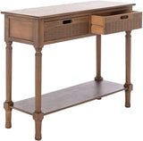 Safavieh Home Collection Landers Brown 2-Drawer Console Table CNS5710C, 0