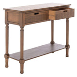 Safavieh Home Collection Landers Brown 2-Drawer Console Table CNS5710C, 0