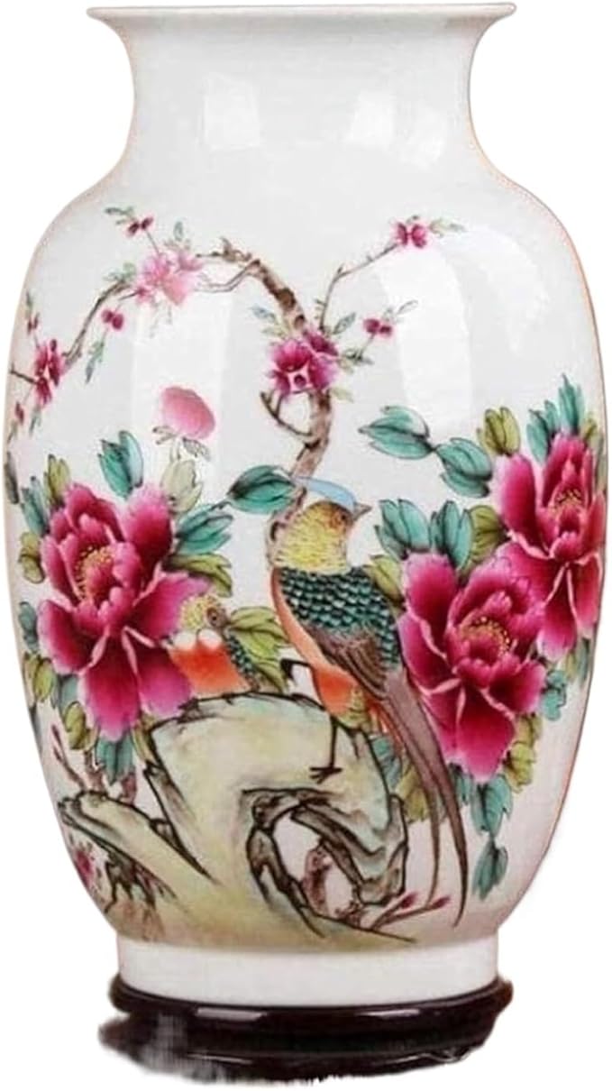 Vase Porcelain Clay Ceramic Ornaments Handmade Pastel Vase