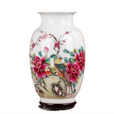 Modern Vase for Flowers,Decorative Pottery Glazed Stoneware Vases for Living Room