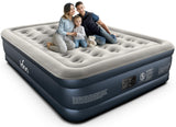 Queen Air Mattress with Built in Pump, 18 Raised Comfort Blow up Mattress