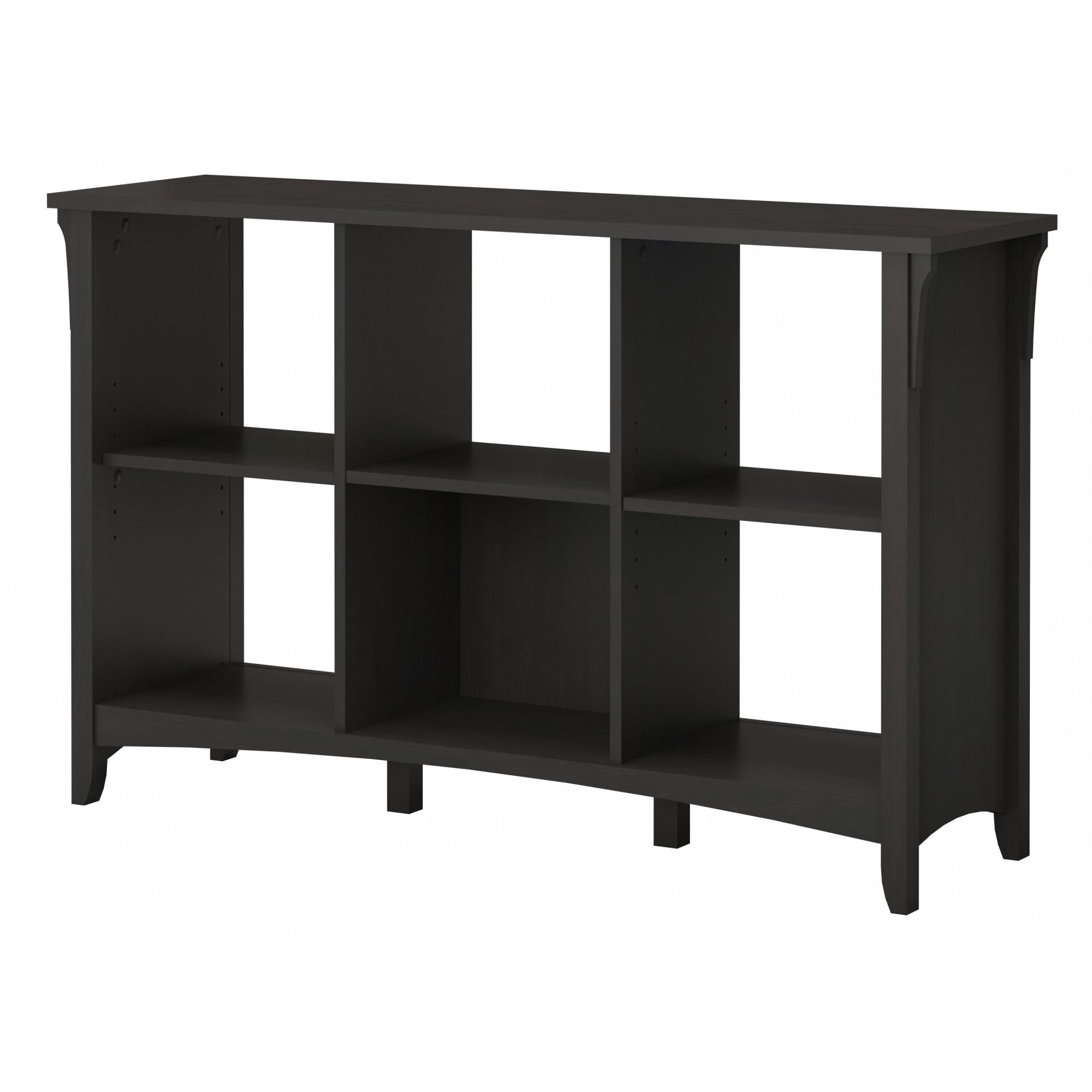 Salinas, Office Storage Solution, Home Organizer with Open Shelving, Compact Unit for
