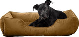 Luxury Dog Bed - Comfortable Tufted Velvet Cushion for Small to Large Dogs