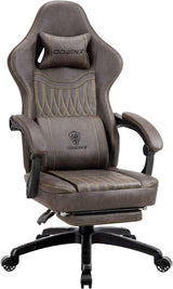 Gaming Chair Breathable PU Leather Gamer Chair with Pocket Spring Cushion