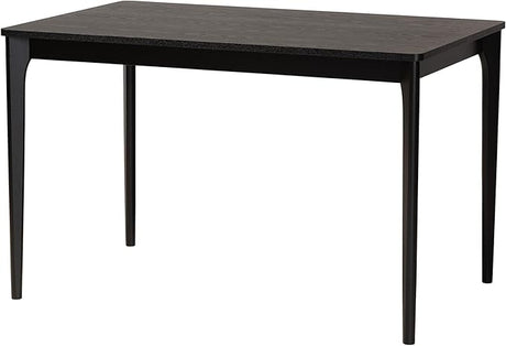 Sherwin Dining Table, One Size, Black