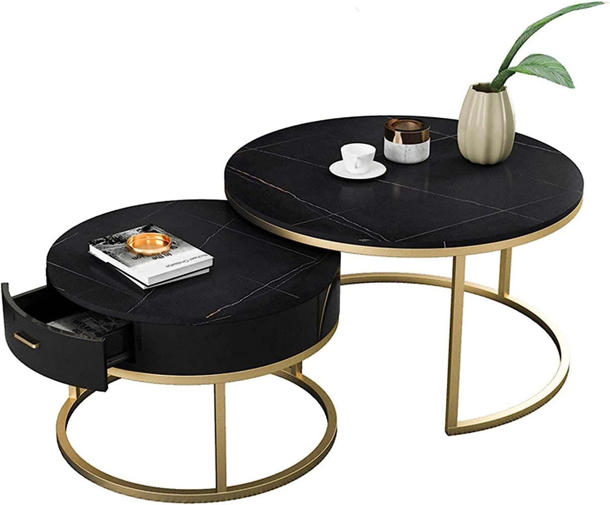 Round Coffee Table Coffee Table Nesting Coffee Table - Nesting Coffee Table Set of 2 End