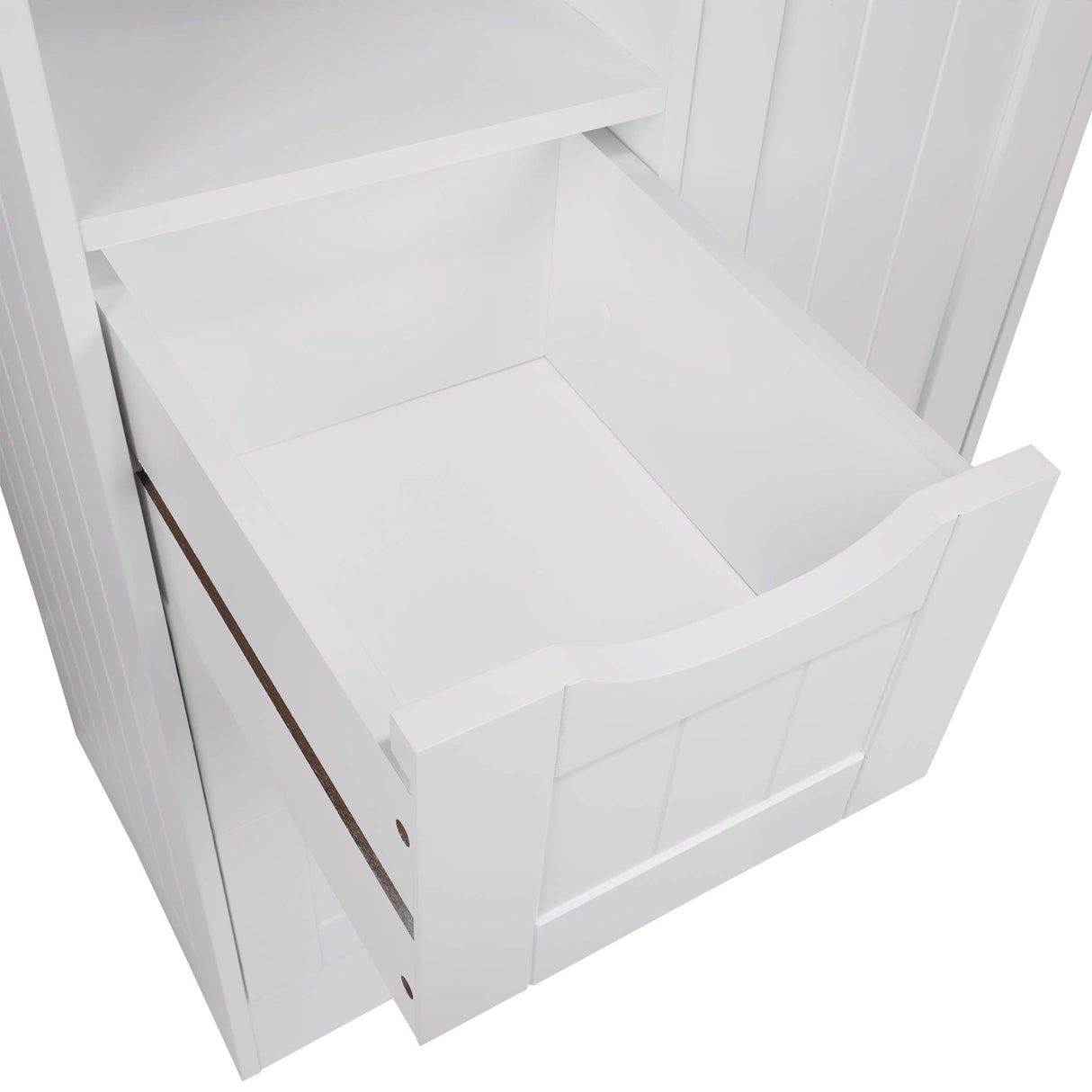 Ashland 1-Door, 3-Drawer Floor Cabinet, One Size, White