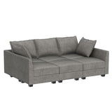 Modular Sectional Sleeper Sofa Reversible Modular Couch with Storage Seats Modular Sleeper Se